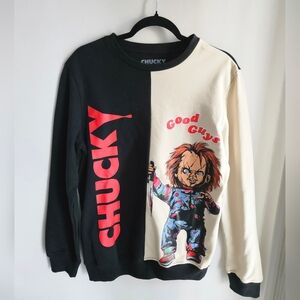 Chucky “Good Guys” Split-Panel Sweatshirt – Unisex S